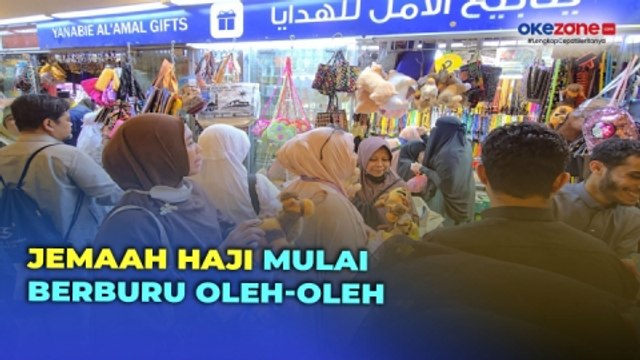 Laporan Langsung dari Madinah, Jemaah Haji Mulai Berburu Oleh-Oleh di Pasar 1 Riyal
