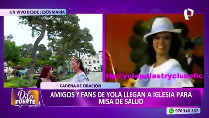 Danuska Zapata sobre Yola Polastri: "Tenemos mucha fe en que ella va a salir de esto"