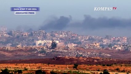 Penampakan Tank Israel Lalu-Lalang di Jalur Perbatasan Gaza