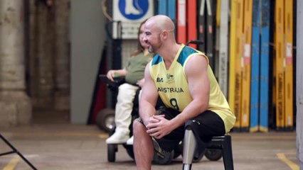 Paralympic uniform featuring accessibility modifications launched at Australian Fashion Week