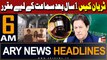 ARY News 6 AM Headlines 18th May 2024 | Tyrian White case against PTI founder set for hearing