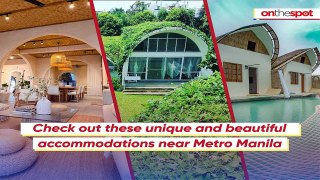 On the Spot: Check out these unique and beautiful accommodations near Metro Manila