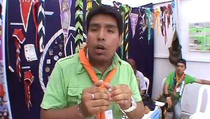 Jambo 83 Christian visita el Jamboree Centenario Perú