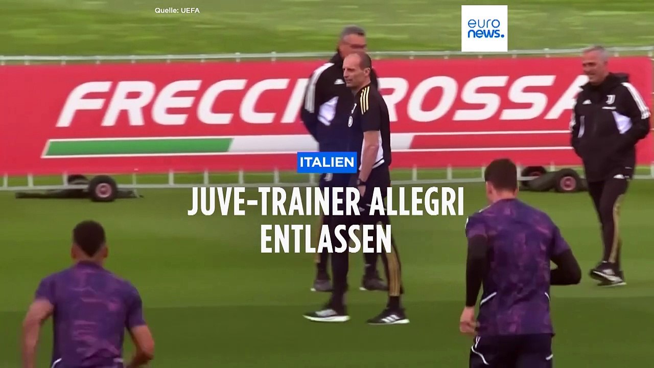 Juventus feuert Trainer Allegri nach Zoff mit Schiedsrichter