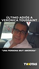Yordi Rosado se despide de Verónica Toussaint
