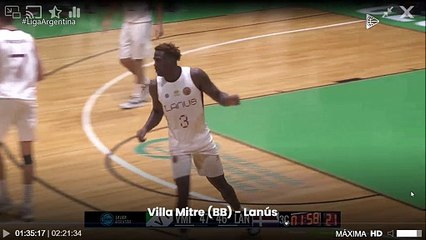 Villa Mitre - Lanús: triple de Jano Martínez