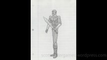 Barbarian Pencil Sketch Video #100 (05-18-2024)