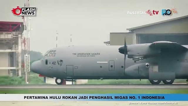 Pesawat C-130 J Super Hercules A-1342 Tiba di Lanud Halim:  Dukung Perkuat Alutsista TNI AU