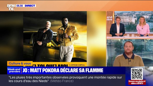 JO 2024: Matt Pokora sort une nouvelle chanson et avoue être déçu de ne pas avoir été approché pour la cérémonie d'ouverture