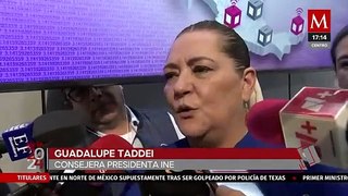 La consejera presidenta del INE hace un llamado a no usar los colores de la institución