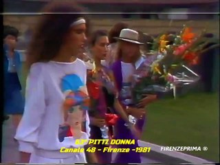 63° Pitti donna - Canale 48 - Firenze - 1981