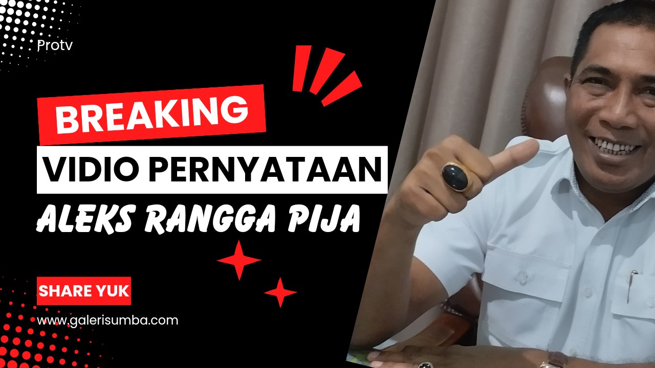 Vidio Pernyataan Aleks Rangga Pija