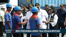 Menko perekonomian Airlangga dan Menkeu Sri Mulyani Tinjau Penerapan Kebijakan Impor Baru