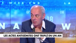 Arnaud Benedetti : «La France n'est pas un pays antisémite [...] Aujourd'hui, il y a un antisémitisme communautaire»