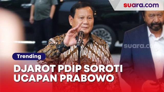 Djarot PDIP Soroti Ucapan Prabowo Tak Bergaya Militer Saat Jadi Presiden: Kita Lihat Aslinya Seperti Apa