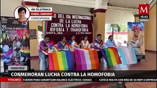 En Veracruz, conmemoran el Día Contra la Homofobia, Transfobia y Bifobia