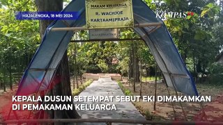 Penampakan Makam Eki Pacar Vina Korban Pembunuhan Geng Motor di Cirebon