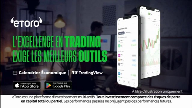 Publicité pour ETORO L'excellence en trading exige les meilleurs outils.