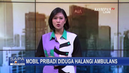 Polisi Kantongi Identitas Pemilik Mobil yang Halangi Ambulans di Depok