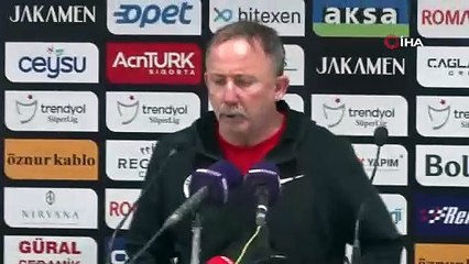 Sergen Yalçın: “En azından iyi bir final yapıp kapatalım dedik”