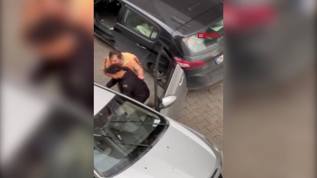 Kaçırılıp önce dövüldü sonra gasp edildi; kaçırılma anı kameraya yansıdı