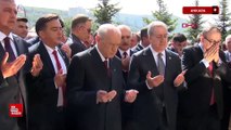 Bahçeli, Kızılcahamam’da Ülkücü Şehitler Anıtı’nı ziyaret etti