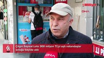 Çılgın Sayısal Loto 300 milyon TL’yi aştı! Şansını denemek isteyenler soluğu bayide aldı