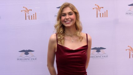 Elle LeBlanc attends the Grand Vin Unveiling of Fuil Wines red carpet celebrity event