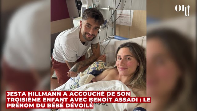 Jesta Hillmann a accouché de son troisième enfant avec Benoît Assadi : le prénom du bébé dévoilé