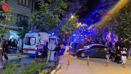 Arazi aracının kafeye daldığı kaza kamerada