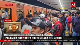 ¿Santiago Taboada subirá el precio del Metro?