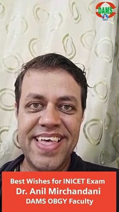 All The Best INICET Students | OBGYN || Dr. Anil Mirchandani
