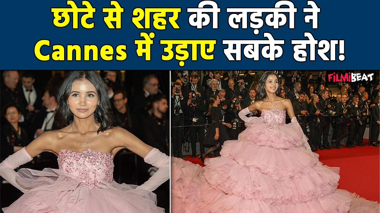 Nancy Tyagi Cannes: खुद बनाया अपना Cannes Outfit, Red Carpet पर दिखीं Nervous, Public Reaction Viral