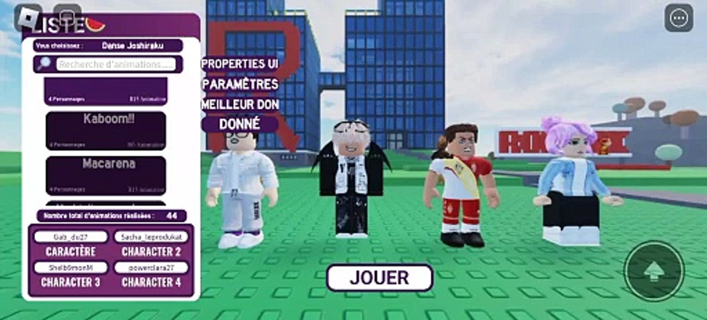 ⁣Roblox dance chinoise