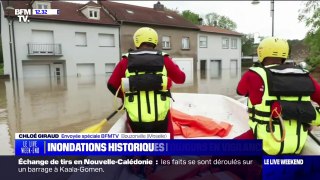 Inondations en Moselle: BFMTV au cœur d'une opération de reconnaissance avec les pompiers