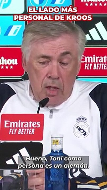 La definición de cómo es Kroos en la corta distancia según Ancelotti: toda la sala de prensa, a carcajadas