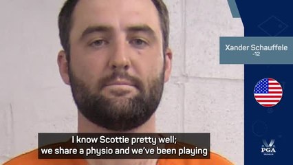 Schauffele thought mug shot of Scheffler was a prank