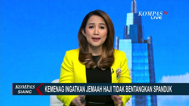Kemenag Ingatkan Jemaah Haji Tidak Bentangkan Spanduk di Arab Saudi