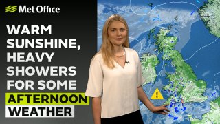 Met Office Afternoon Weather Forecast 18/05/24 – Sunny spells and some showers