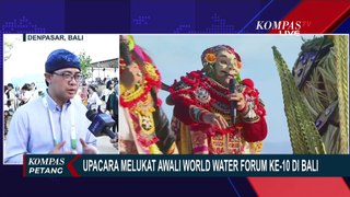 Upacara Melukat di Bali Awali World Water Forum ke-10