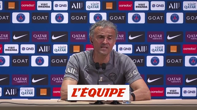 Luis Enrique : « Terminer de la meilleure façon » - Foot - L1 - PSG