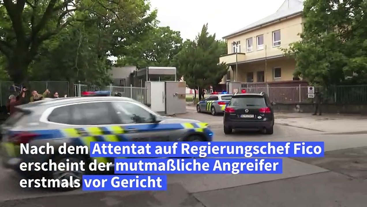 Slowakei: Mutmaßlicher Fico-Attentäter erscheint vor Gericht