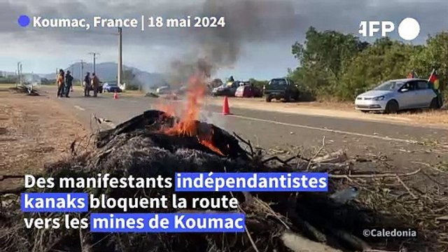 Nouvelle-Calédonie: blocage des routes vers les mines de Koumac