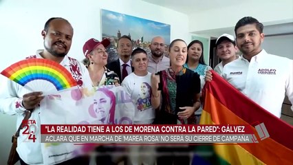 ¿La Marea Rosa es un acto político? Pedro Gamboa, 17 de mayo 2024