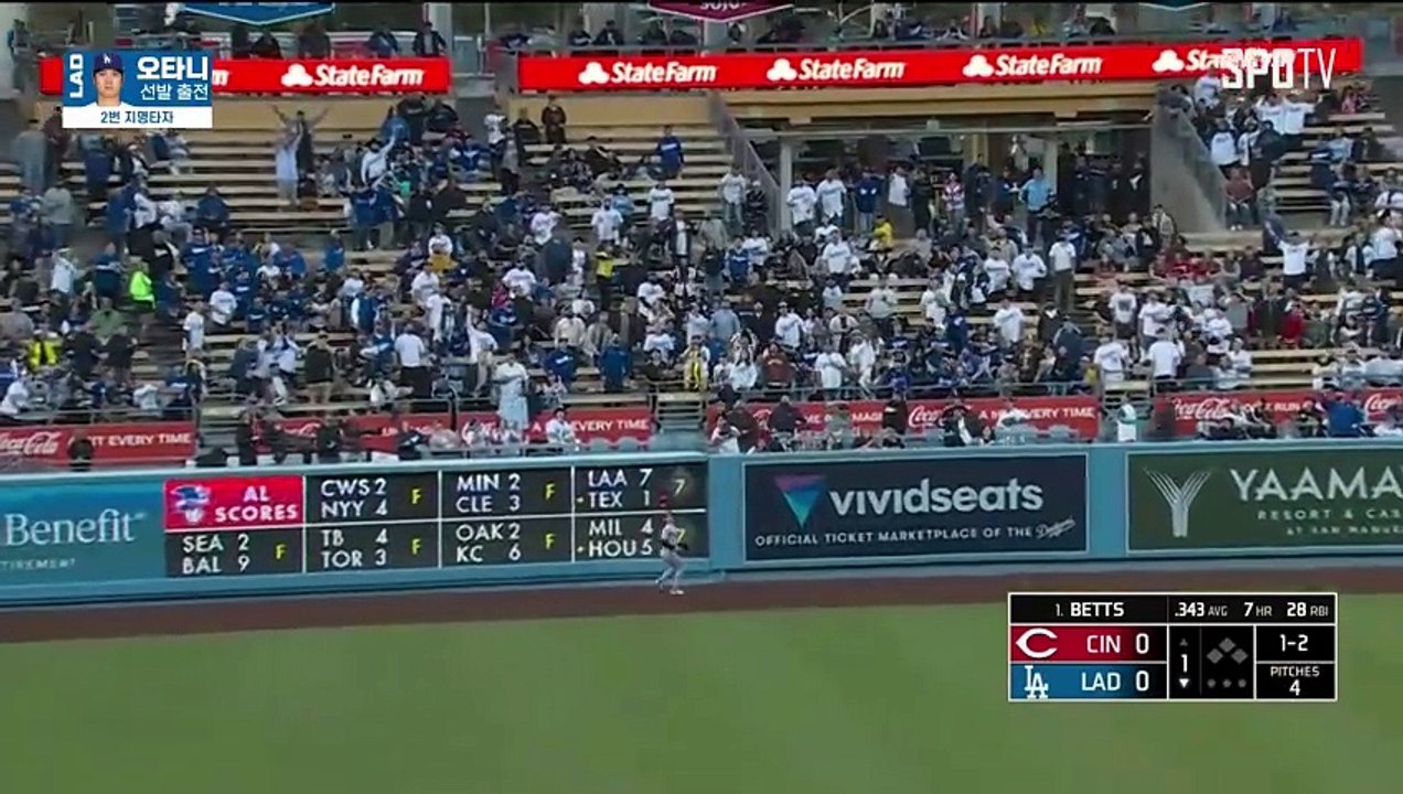 스포츠중계 빠른티비 [MLB] 신시내티 vs LA 다저스 하이라이트 2024.05.18 (토) 1110