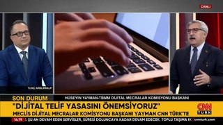 TBMM Dijital Mecralar Komisyonu Başkanı Yayman CNN TÜRK'te!