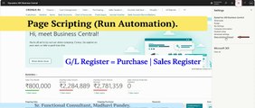 Run Automation : Page Scripting in Business Central | PART-2