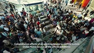 Dubai Metro stations reopening
