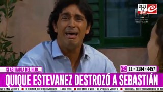 A Sebastián Estevanez no lo defiende ni su propio padre