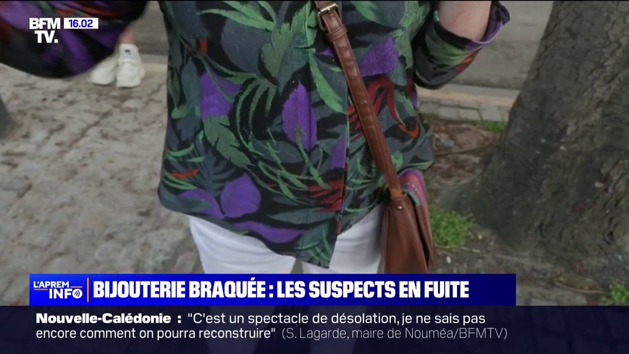 "J'ai vu quelqu'un avec une mitraillette": une témoin du braquage de la bijouterie à Paris raconte